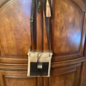 UGG Suede Duffle Crossbody Bag